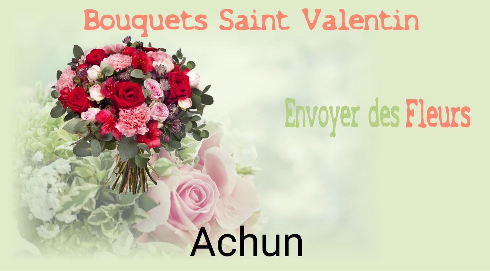 Roses de Saint-Valentin livrées à Achun